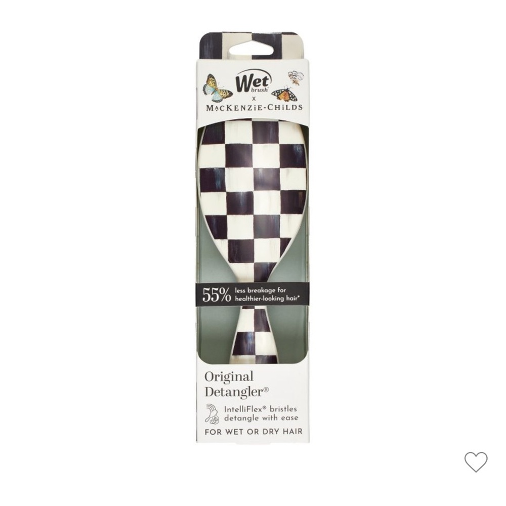 Wet Brush x MacKenzie Childs OG Detangler
Hair Brush - Courtley Check